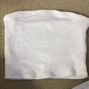 Garage white tube top